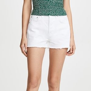 Reformation jeans Dixie white denim shorts 29 NWOT